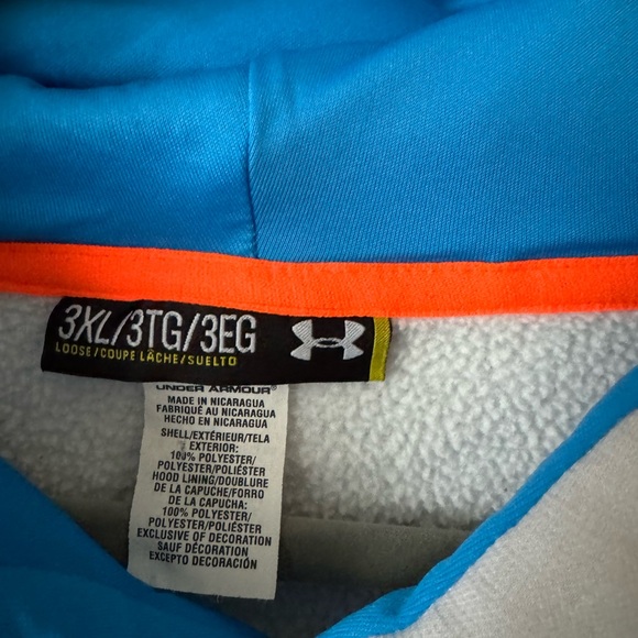 Armour Fleece® Big Logo Hoodie 3XL - Picture 2 of 4